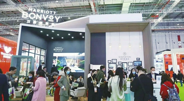 万豪国际集团在第四届进博会上展现喜来登酒店及度假村品牌焕新设计理念