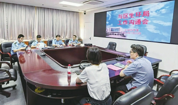 区生态环境局与区检察院开展工作沟通会