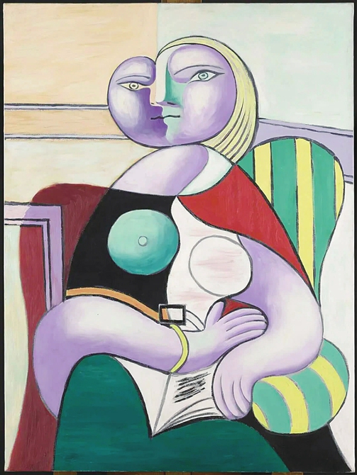 巴勃罗·毕加索《阅读》