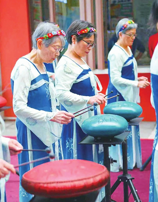 空灵鼓团队演出